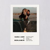 Cinematic Love Story Wedding Invitations Pure White Signature Blank No Standard