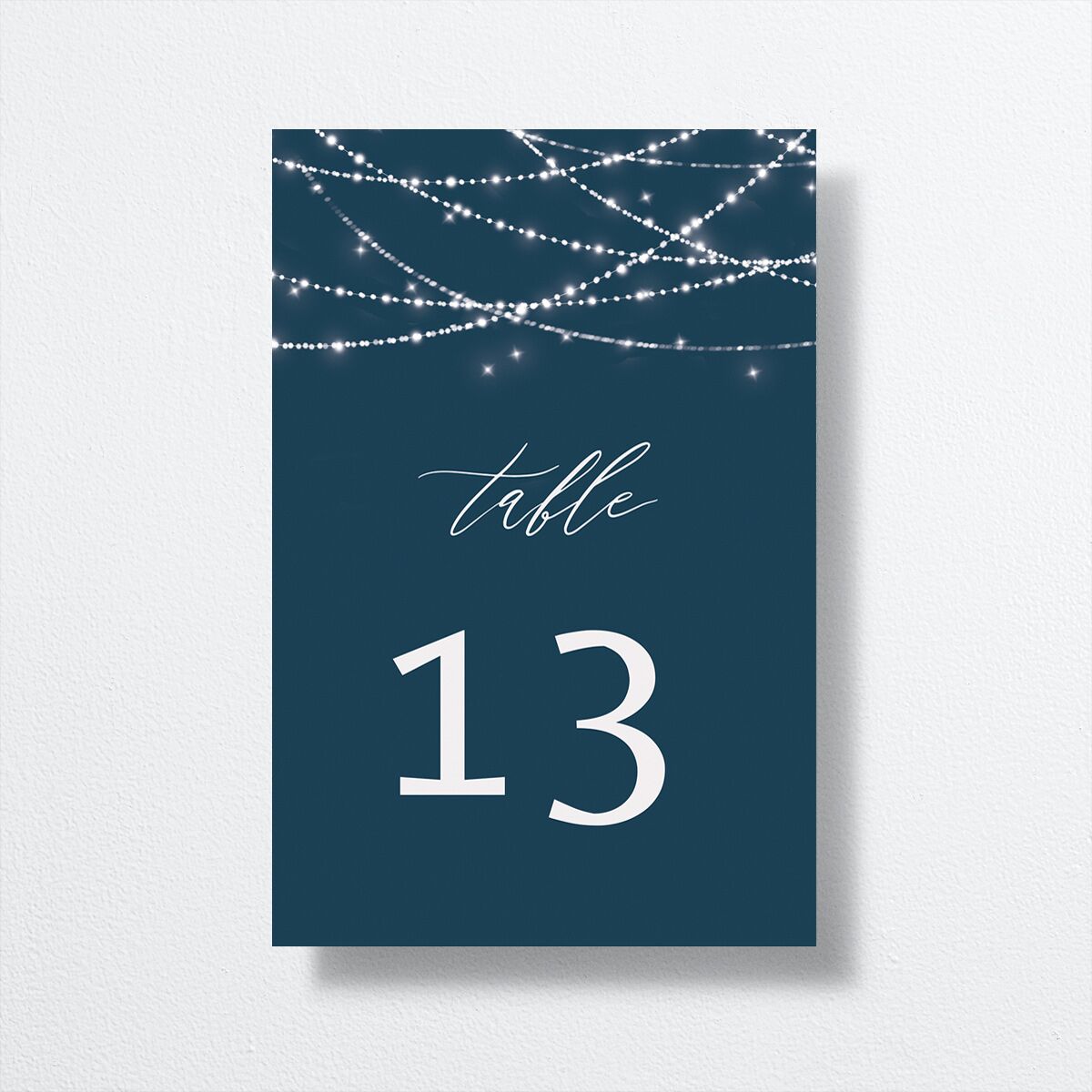 Elegant Lights Table Numbers Moody Blue Signature