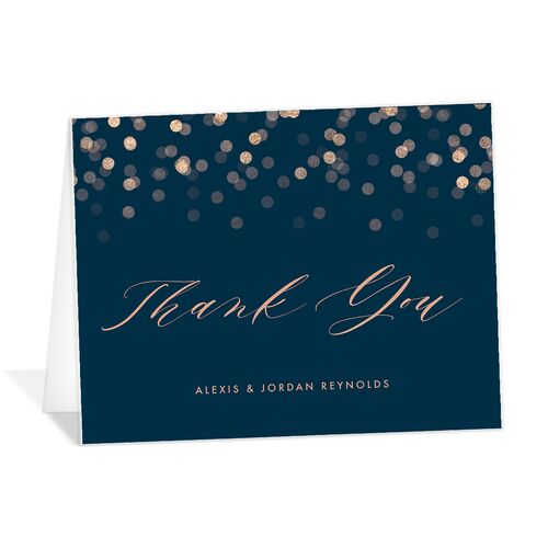 Elegant Glow Thank You Cards - 