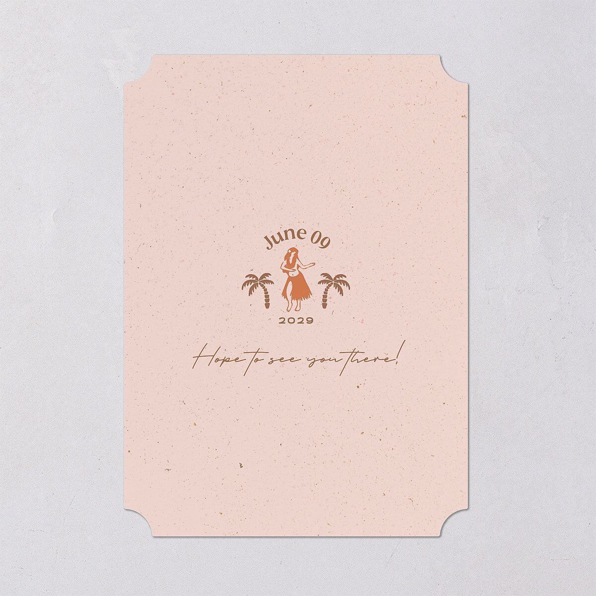 Beach Party Save The Date Cards — view 3