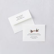 Til Death Tattoos Thank You Cards Linen