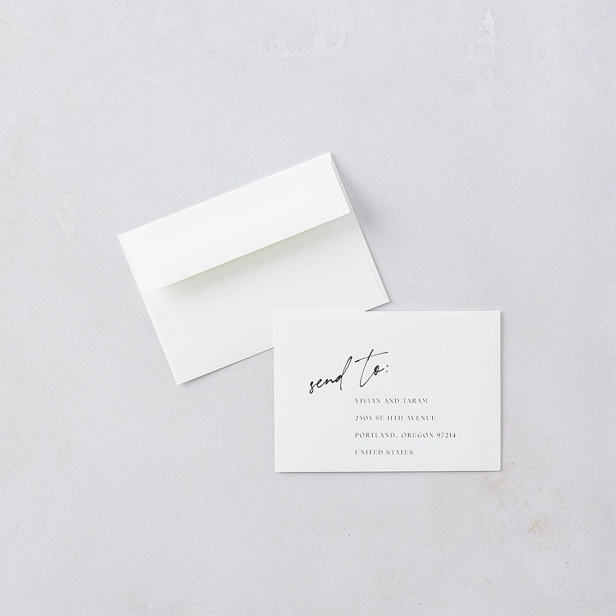 Just Love Wedding Response Cards Gold Sheer Lilac Signature Standard