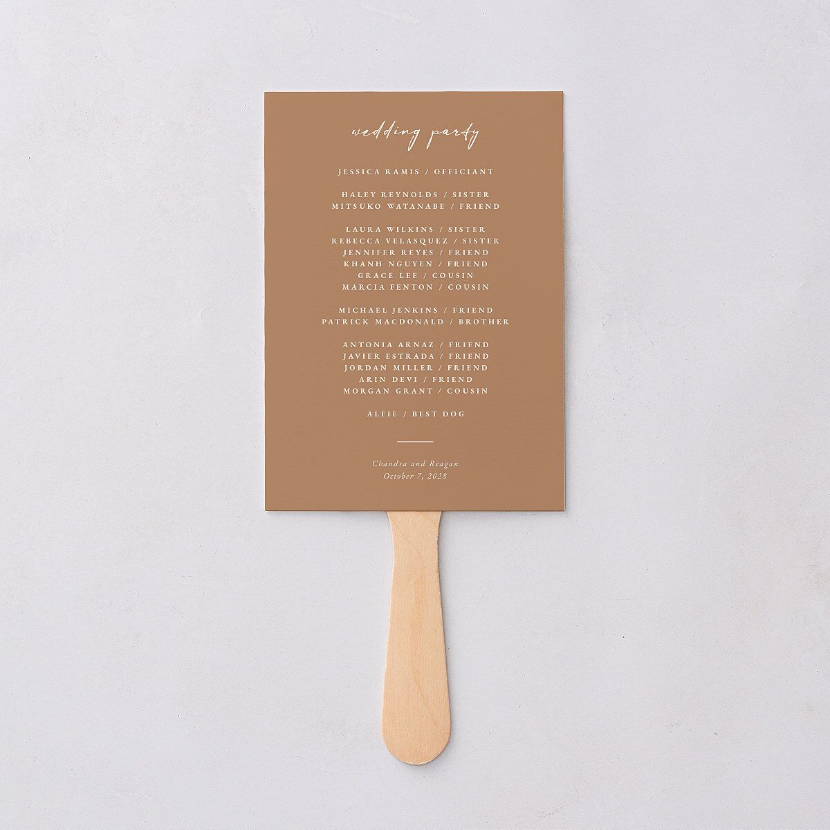 Bohemian Floral Hoop Fan Programs Camel Signature Standard
