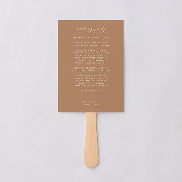Bohemian Floral Hoop Fan Programs Camel Signature Standard