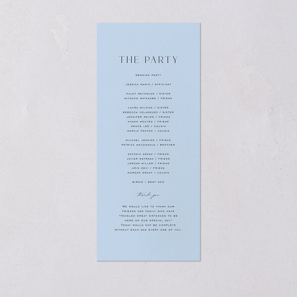 Celestial Arch Wedding Programs Gold Navy Signature