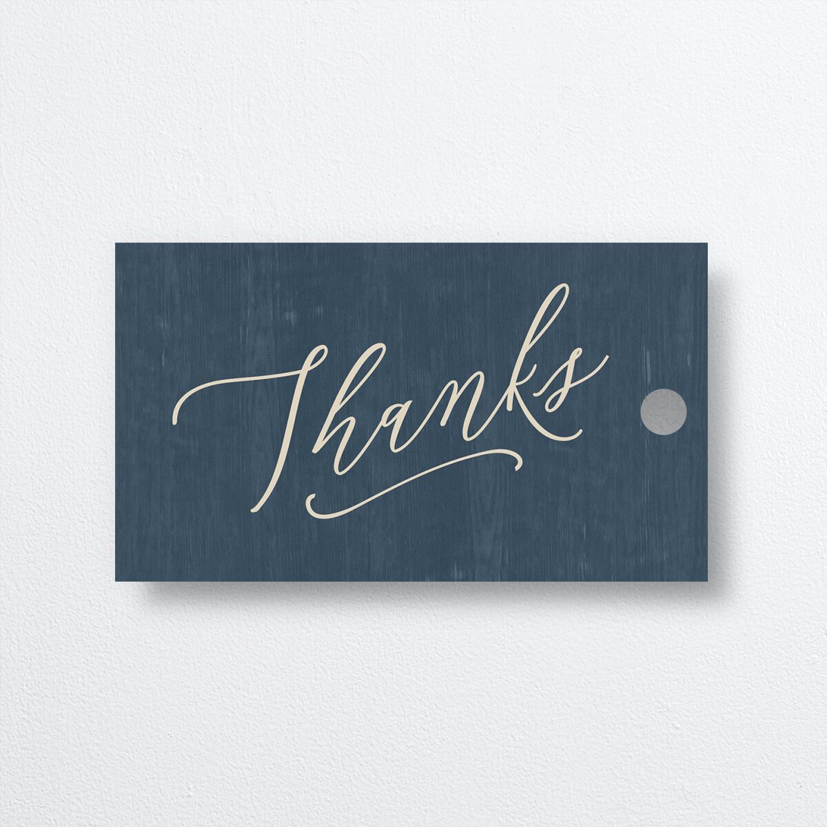 Rustic Leaves Favor Gift Tags back