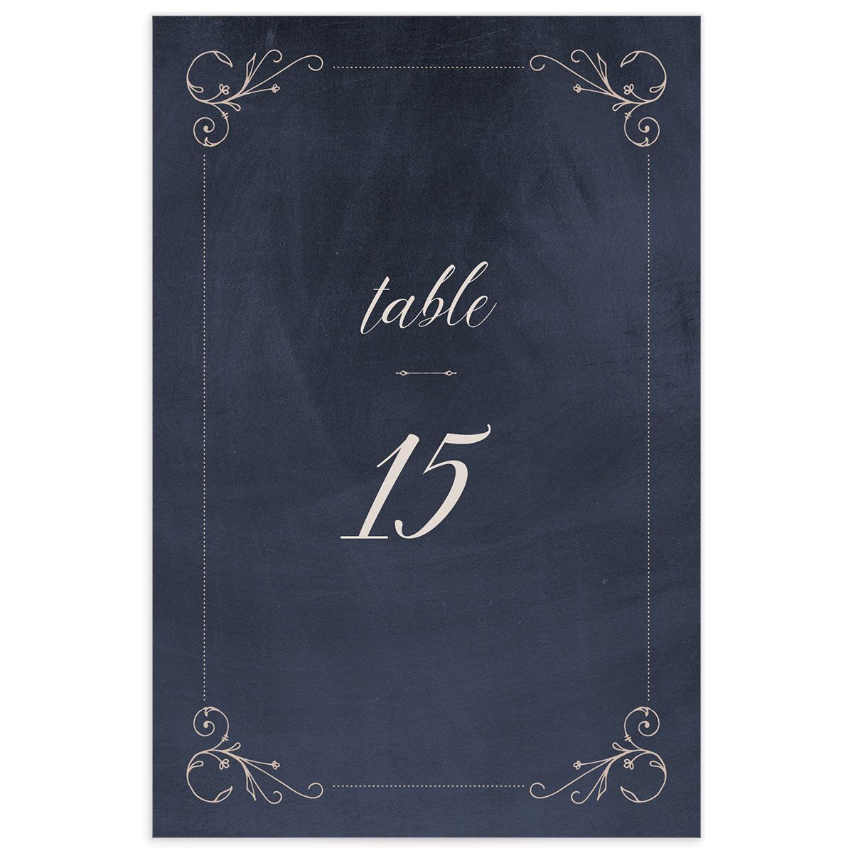 Vintage Luxe Table Numbers