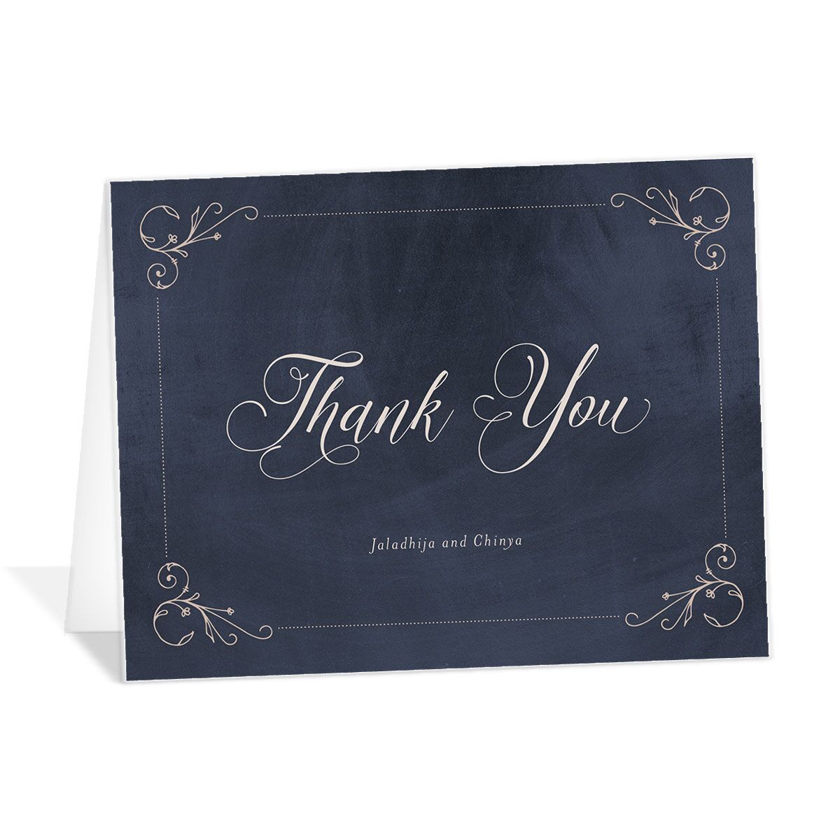 Vintage Luxe Thank You Cards