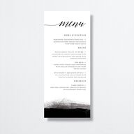 Painted Minimal Menus Midnight Signature