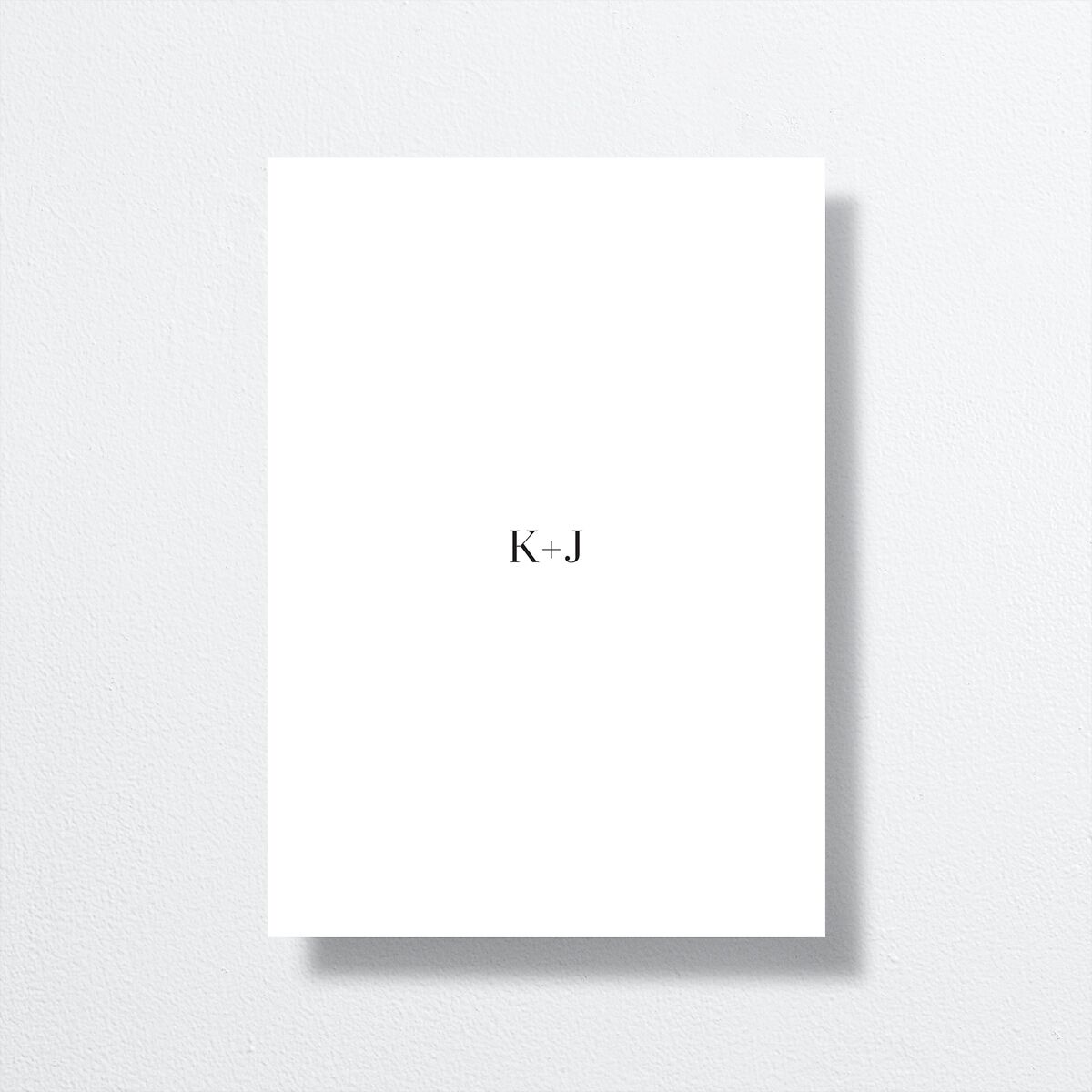 Painted Minimal Save The Date Cards Midnight Signature smooth No