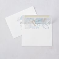Hydrangea Garden Wedding Invitations Gold Slate Signature Blank No Standard