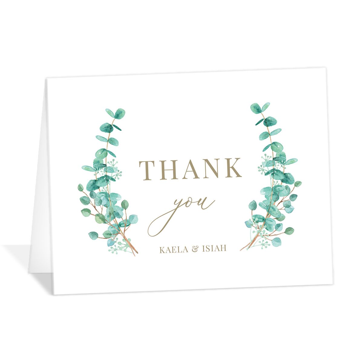Elegant Eucalyptus Thank You Cards