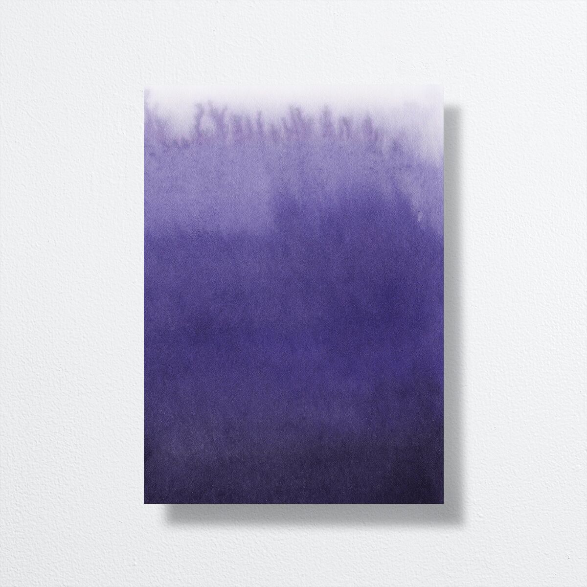 Painted Ethereal Wedding Invitations Jewel Purple Signature No