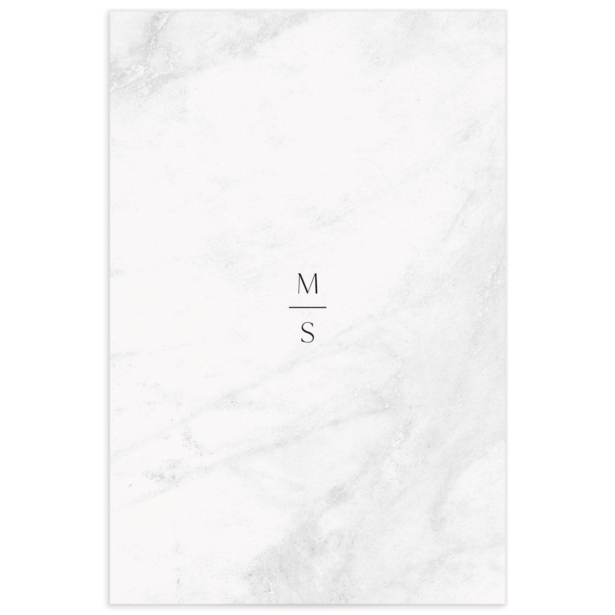 Minimal Marble Table Numbers back in grey