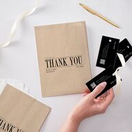 Magazine Cover Favor Gift Tags Licorice Signature