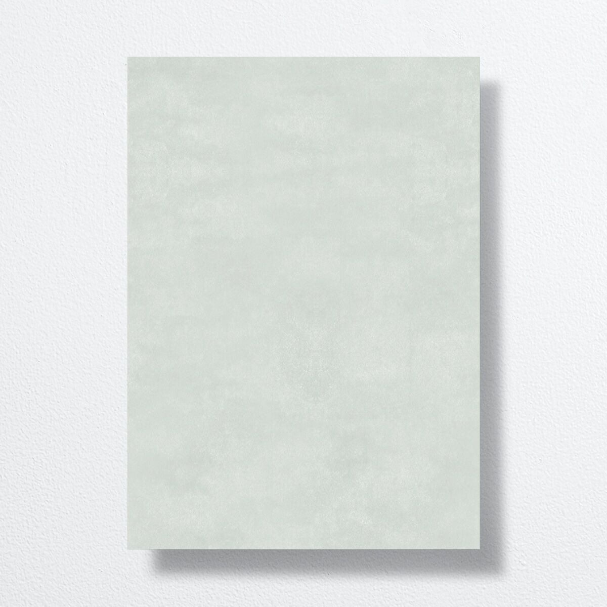 Elegant Greenery Change The Date Cards Pure White Signature