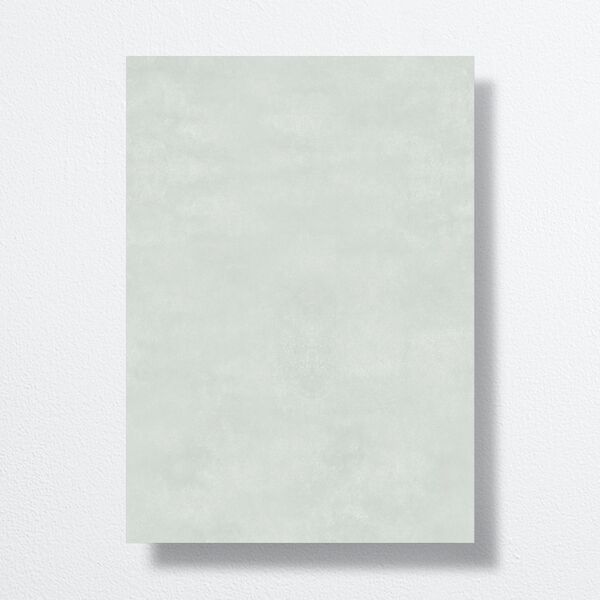 Elegant Greenery Change The Date Cards Pure White Signature
