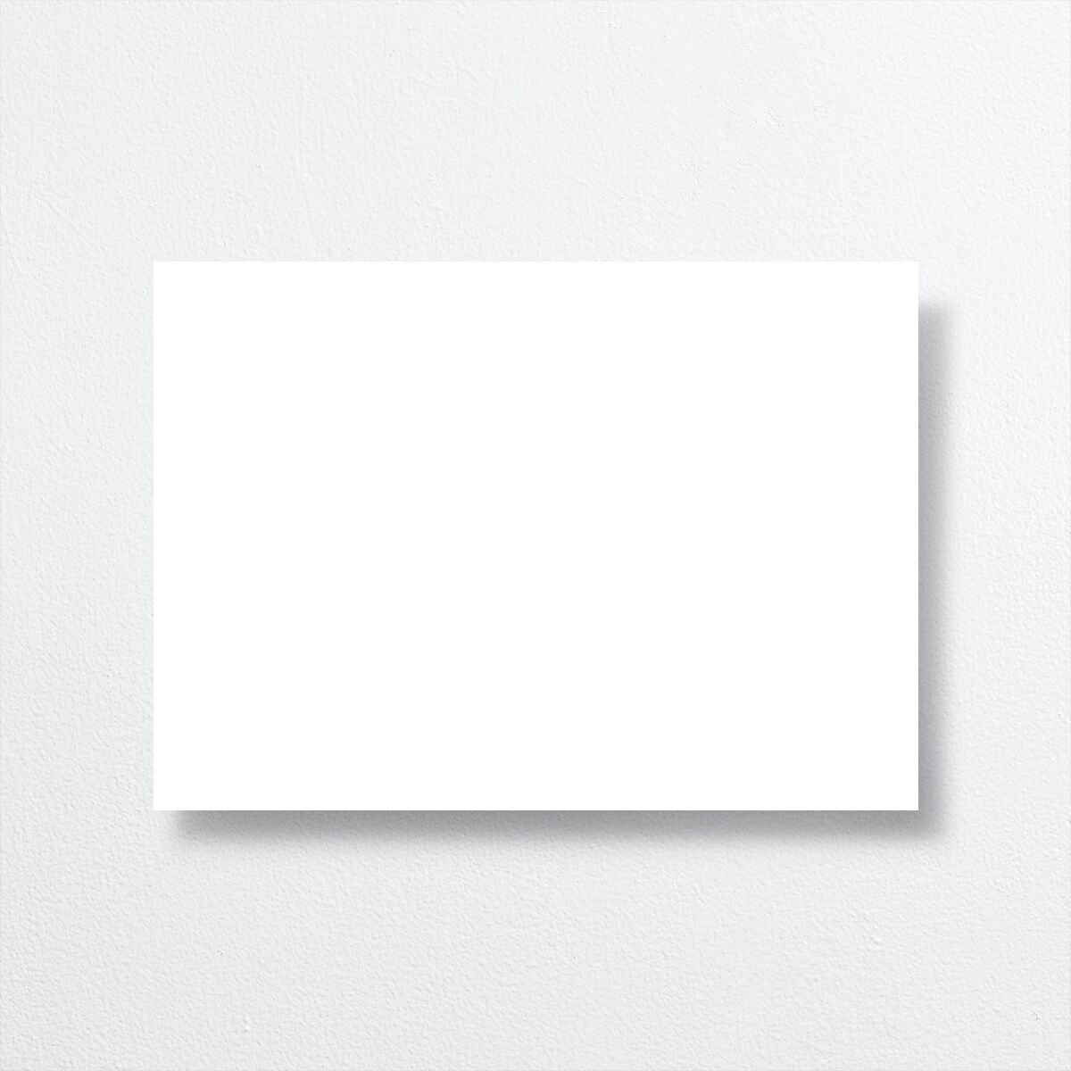 Elegant Greenery Enclosure Cards Pure White Signature Standard