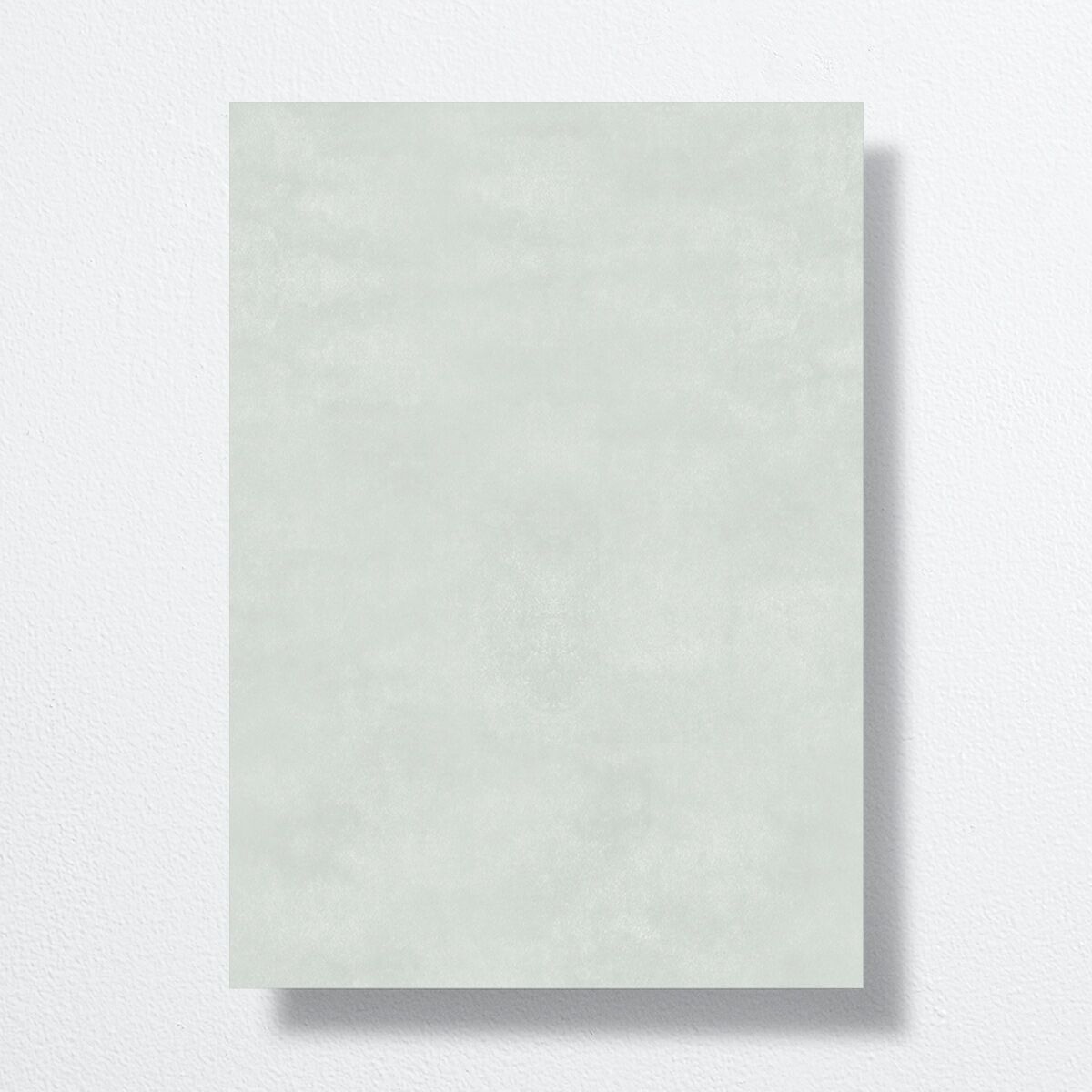 Elegant Greenery Save The Date Cards Pure White Signature smooth No Standard