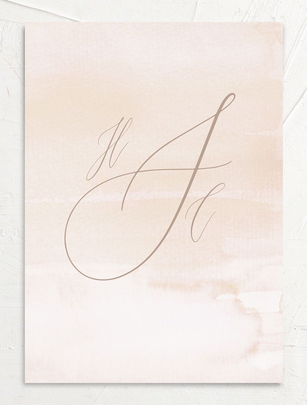 Watercolor Floral Change the Date Cards back in pink