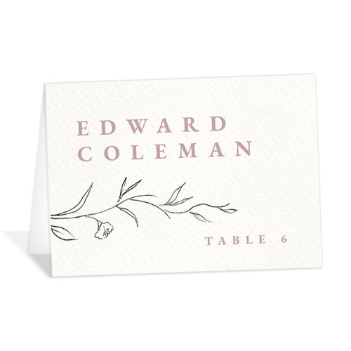 Minimalist Branches Place Cards - 