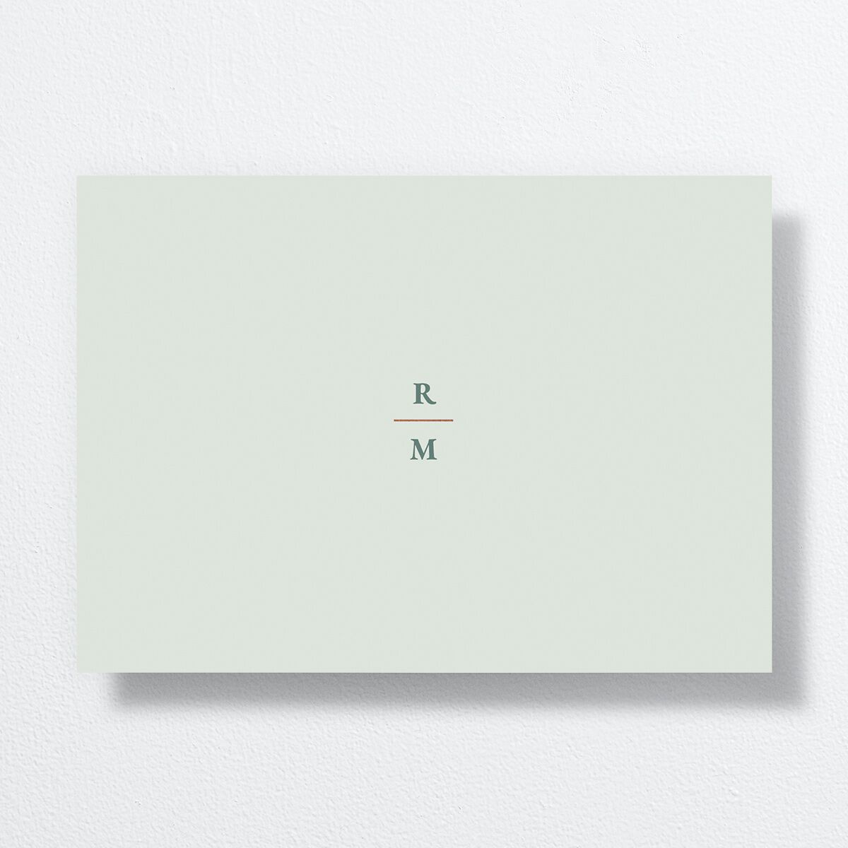 Gilded Botanical Save The Date Cards back