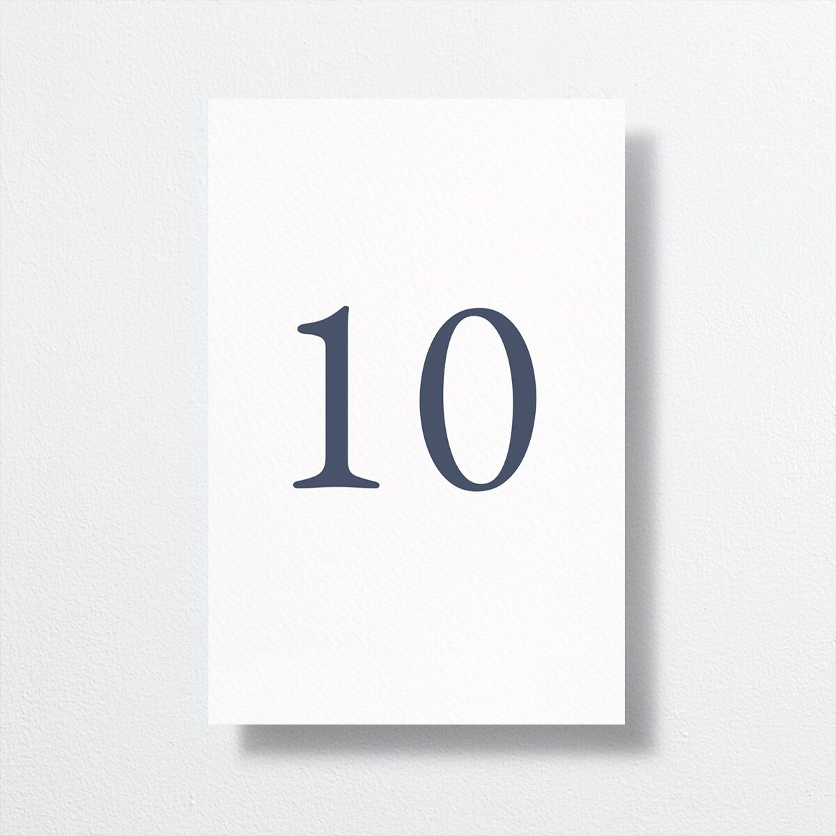 Natural Monogram Table Numbers — view 1