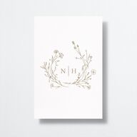 Natural Monogram Table Numbers Fawn Signature