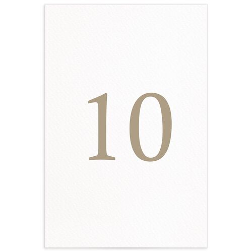 Illustrated Floral Table Numbers - 