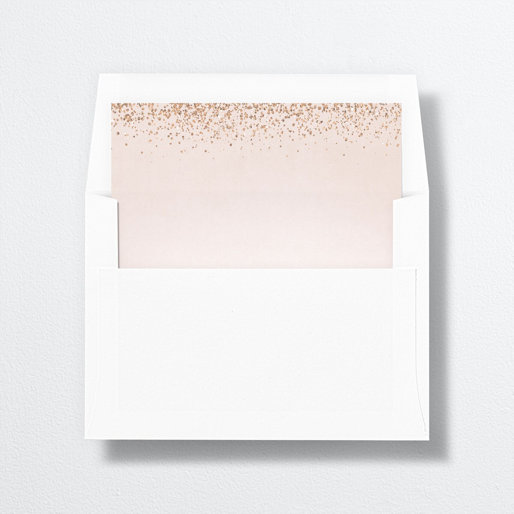 Sparkling Romance Standard Envelope Liners front in blue