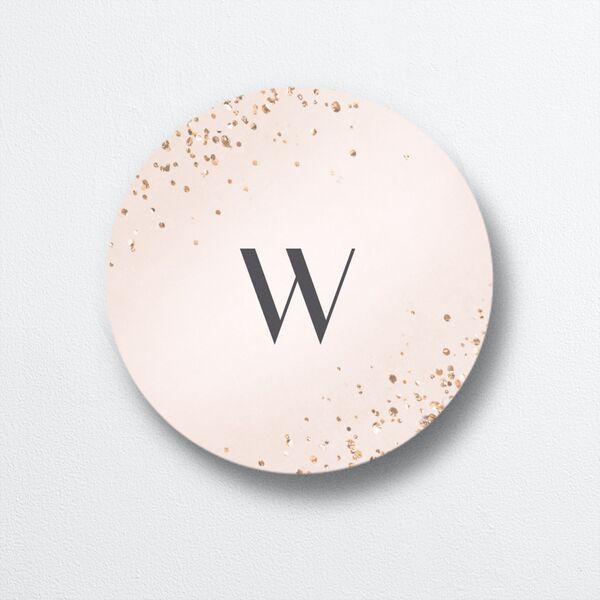 Sparkling Romance Wedding Stickers front