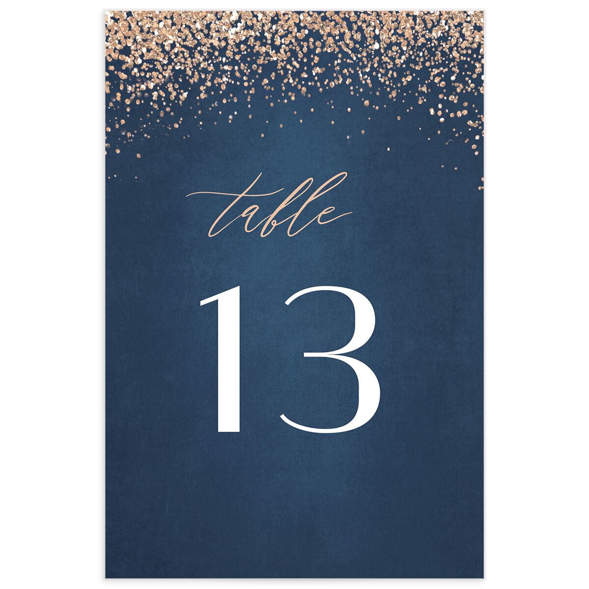 Sparkling Romance Table Numbers