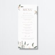 Elegant Garden Menus Thyme Signature