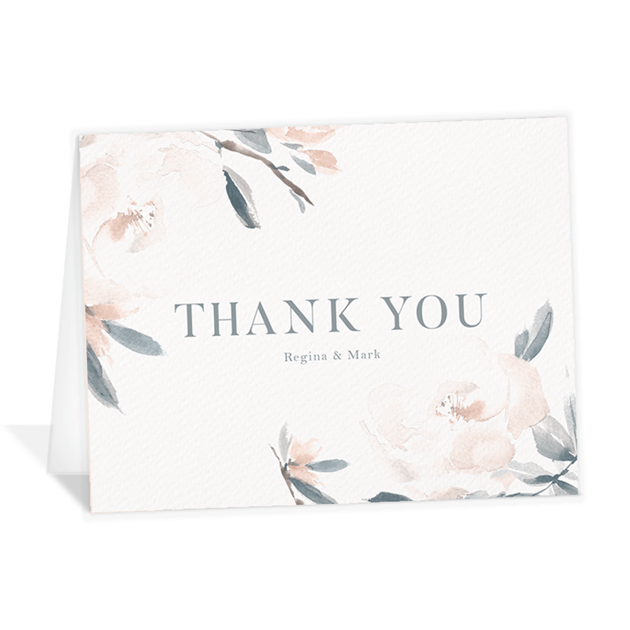 Floral Elegance Thank You Cards