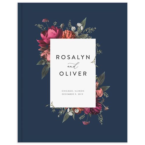 Classic Garden Wedding Guest Book - 