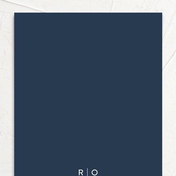 Classic Garden Wedding Invitations French Blue Signature No