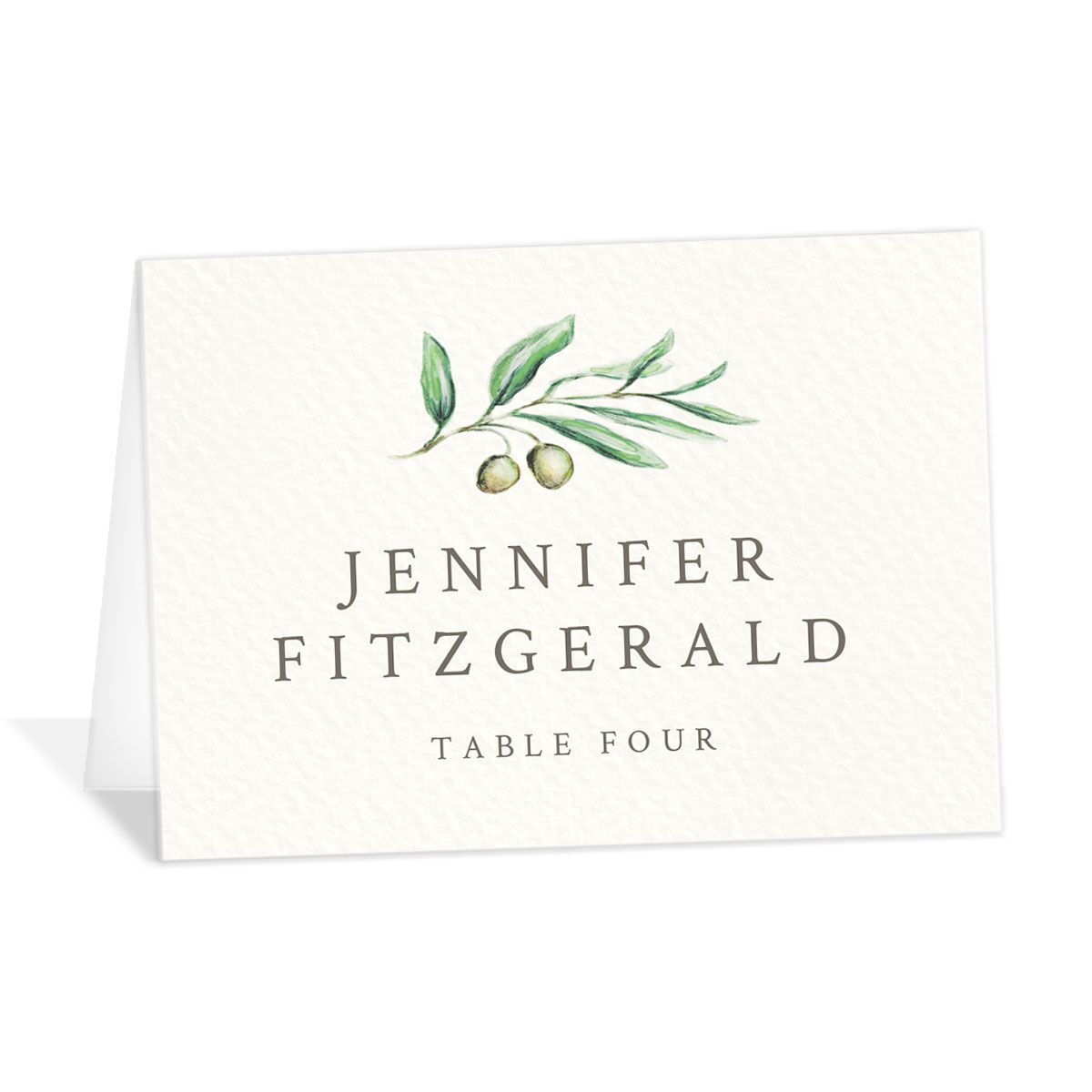 Painted Winery Place Cards