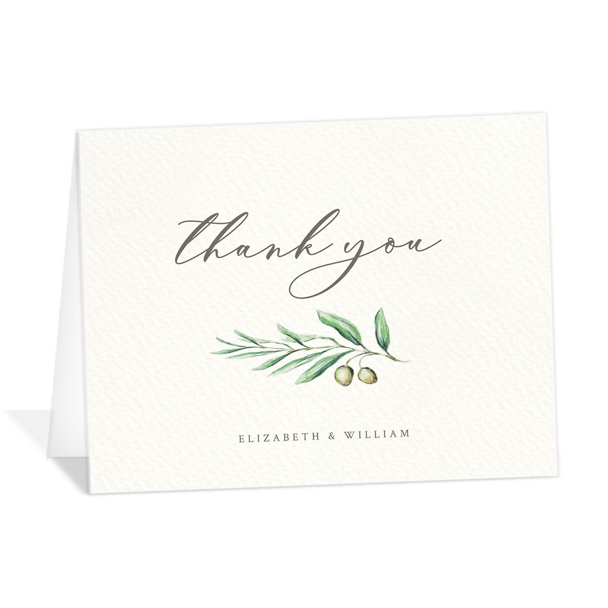 Painted Winery Thank You Cards