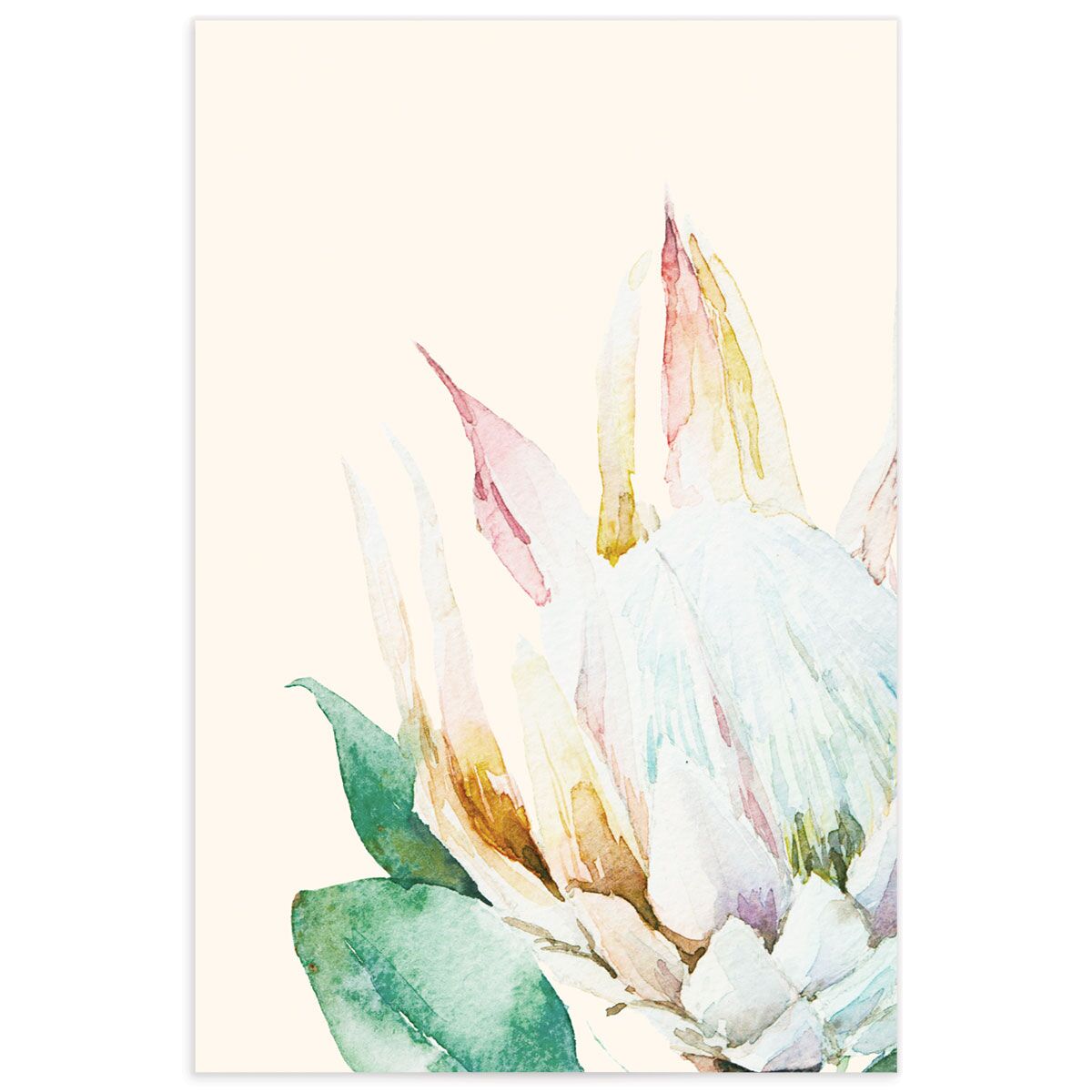 Palm and Protea Table Numbers Sky Signature