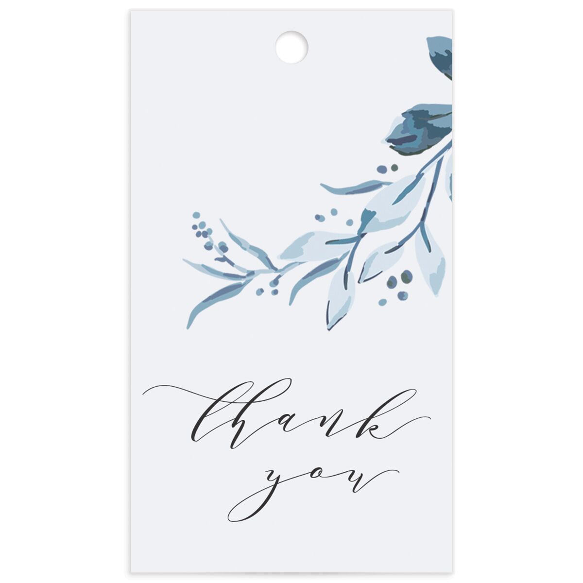Classic Greenery Favor Gift Tags