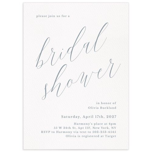 At Last Bridal Shower Invitations - 