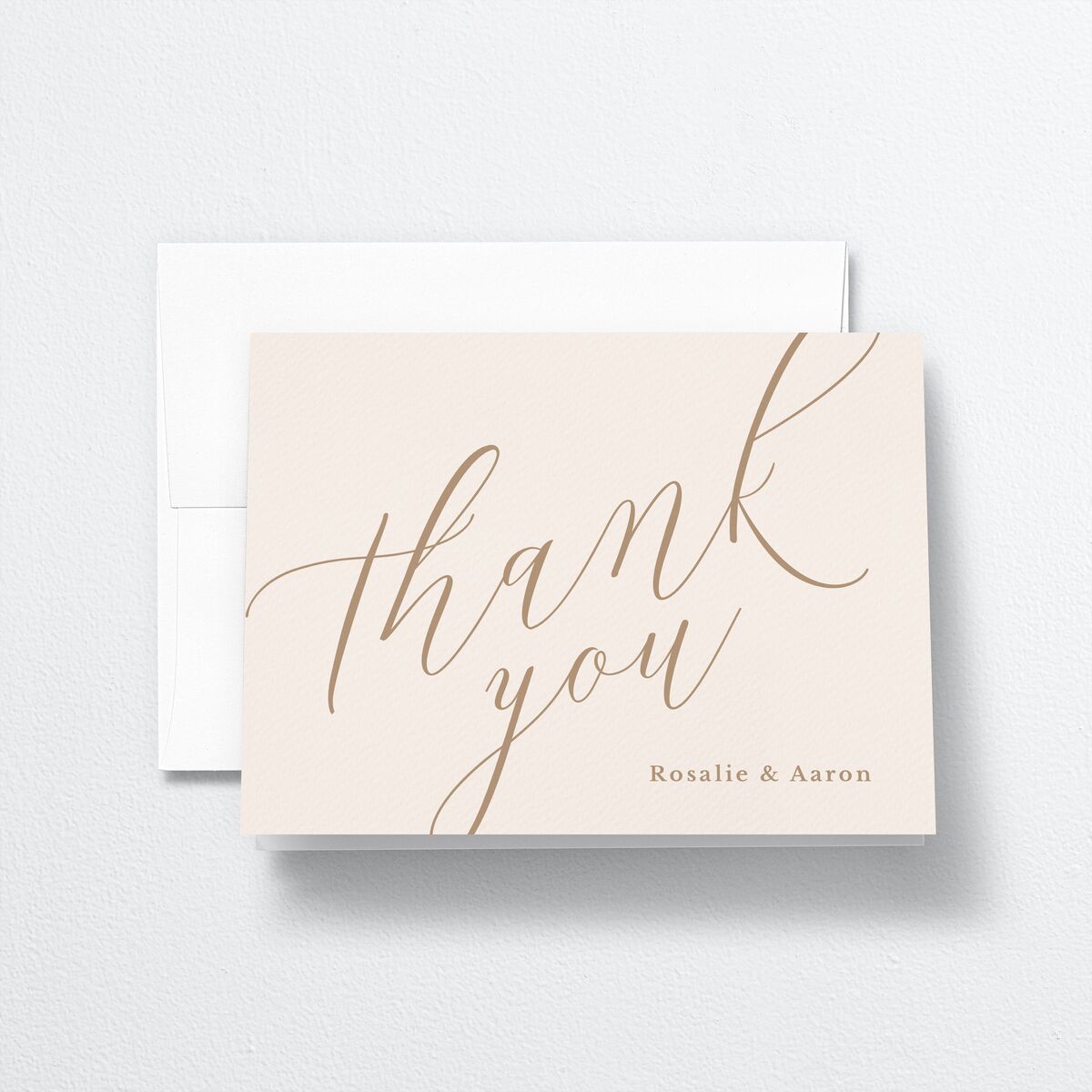 At Last Thank You Cards front
