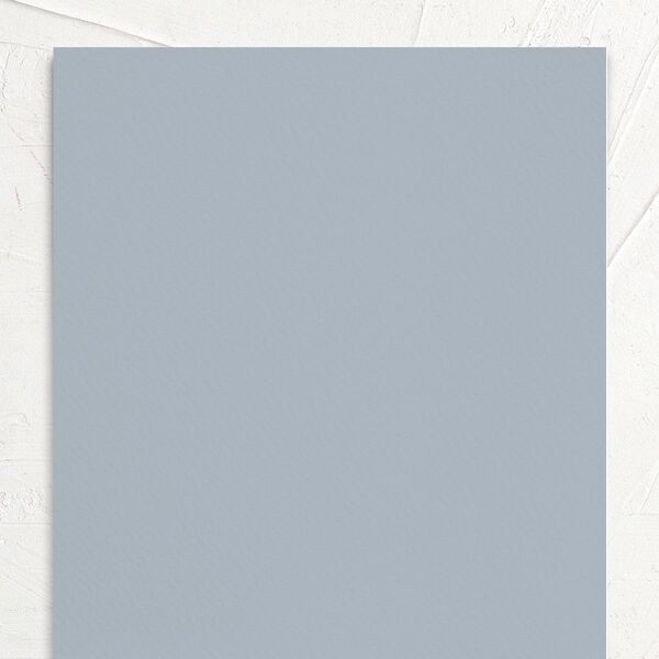 Minimalist Script Save the Date Cards French Blue Signature No
