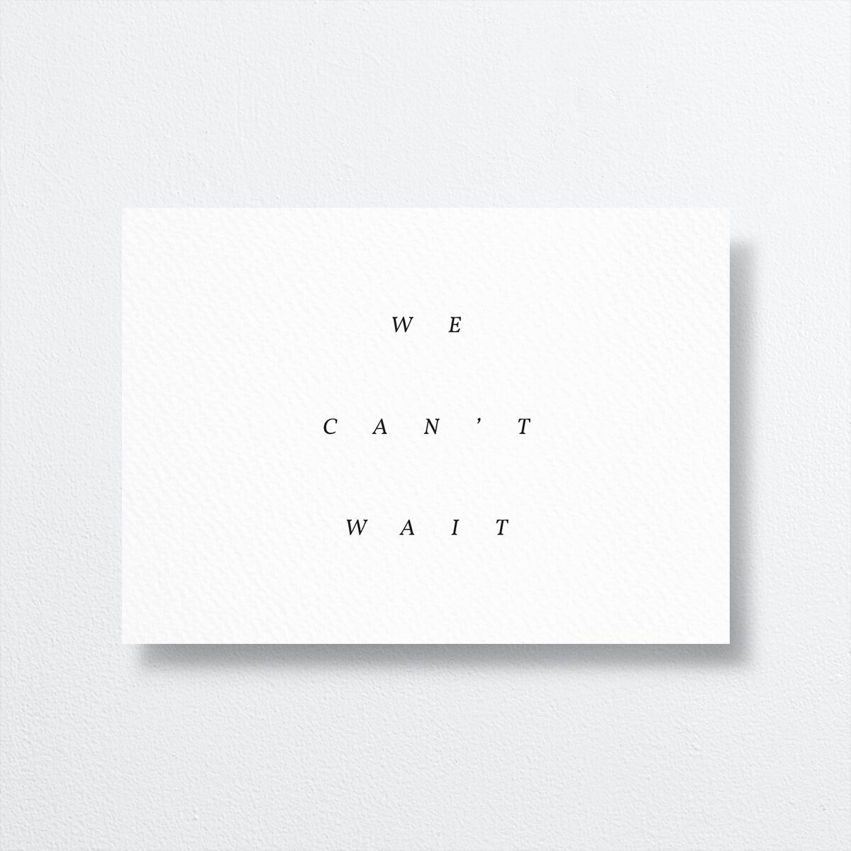 Natural Palette Wedding Enclosure Cards back in white