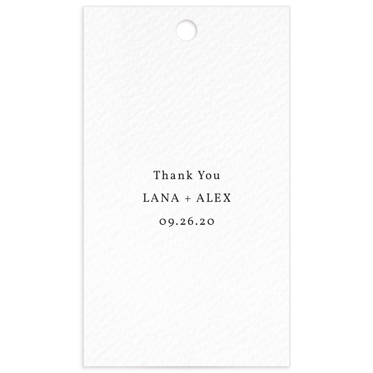 Natural Palette Favor Gift Tags