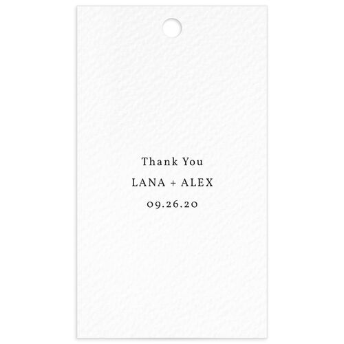 Natural Palette Favor Gift Tags - 