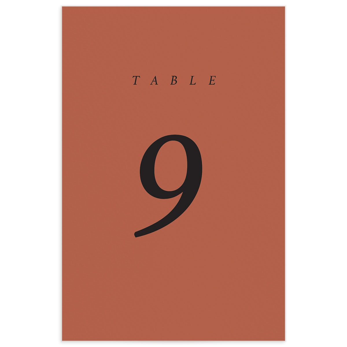 Modern Chic Table Numbers back in Pink
