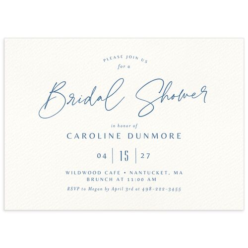 Coastal Love Bridal Shower Invitations