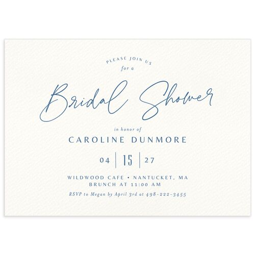 Coastal Love Bridal Shower Invitations - 