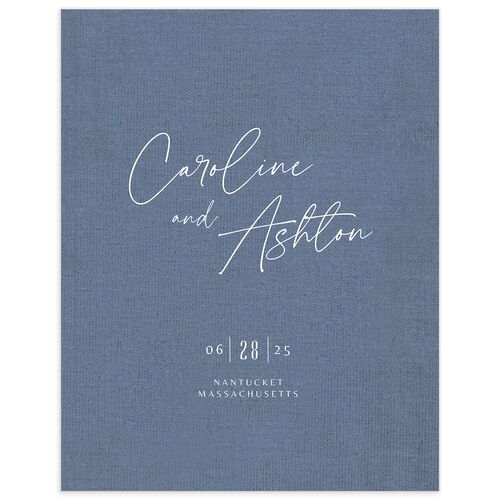 Coastal Love Wedding Guest Book - 